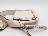 Coach Dakotah Stud Flap Cream Leather Crossbody Bag Sd0625pzsa