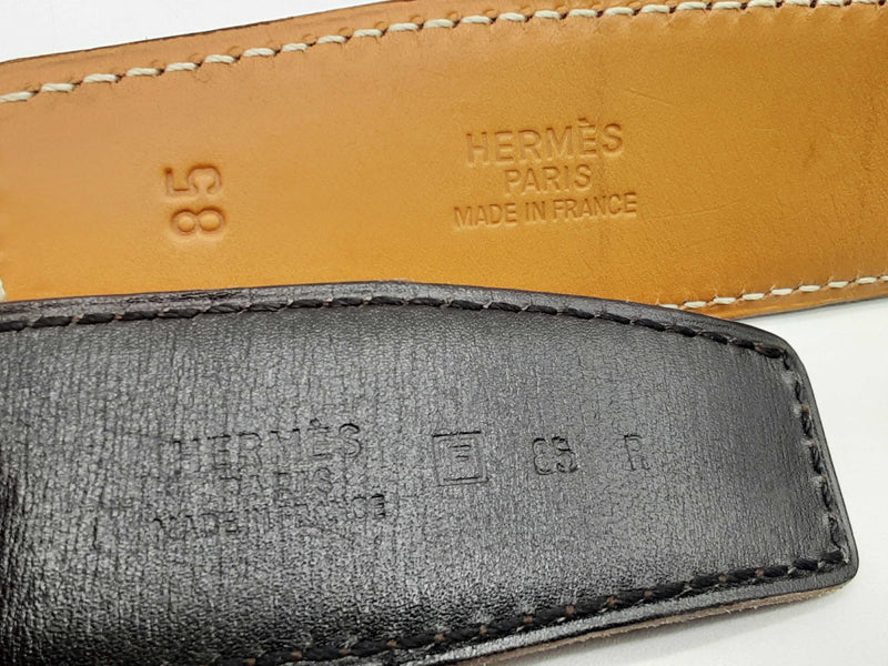 Hermes Constance H Silver-tone Metal Belt Buckle Do0624prxde