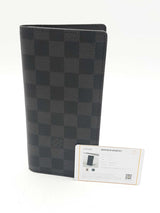 Louis Vuitton Damier Graphite Portefeuille Brazza Wallet Sd1025ocrsa