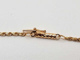 Synthetic Amethyst 14k Yellow Gold 6.1g Pendant Chain 18.5 In Do0425osxde