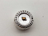 Hearts 0.925 Sterling Silver Bead Charm Do0626lode