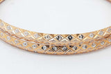 18k Yellow Gold Diamond Cut 5 Set Of Bangle Bracelets 35.5 Grams Eb0426lrxzsa