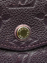 Louis Vuitton Josephine Wallet In Aube Purple Empreinte Leather Fw0726lxrdu