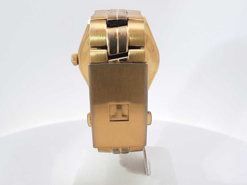 Tissot Pr 100 Stainless Steel Gold Plated Watch  Aa0525lzxsa