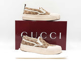 Gucci Slip-on Platform Sneakers In Gg Supreme Canvas Size 9 Fw0926lrzdu