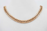 18k Yellow Gold Cuban Link Chain Necklace 11.2 Grams 19.5 Inch Eb0826lwxzsa