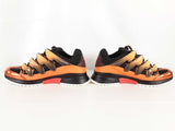 Louis Vuitton Orange & Black Zig Zag Sneakers Size 10us Sd0925oorde