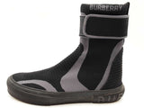 Burberry Knitted Sub Black Stretch High Top Shoes Size Eu 45 Do0325orxde
