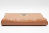 Christian Louboutin Vero Dodat Nude Patent Leather Clutch Crossbody Eb0426oorde
