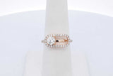 1.04cttw Lab Grown Diamond Ring In 14k Yellow Gold 2.74 Grams Size 7 Eb0726crxde