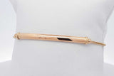 14k Yellow Gold Bar Bolo Bracelet 3.5 Grams Eb0826lcxsa