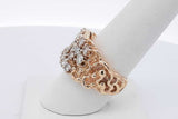 1.22cttw Diamond Ring In 14k Yellow Gold 11.8 Grams Size 7.5 Eb0926sxzsa