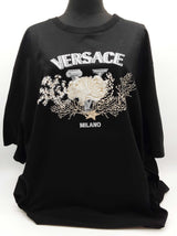 Versace University Coral Black Tshirt Size 6xl Do1026orxde