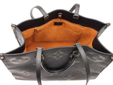 Louis Vuitton Onthego Gm Tote In Black Monogram Empreinte Leather Fw0825crxdu