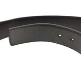 Versace Medusa Gold-tone Buckle With Black Leather Belt Size 90|36 Fw0825crdu