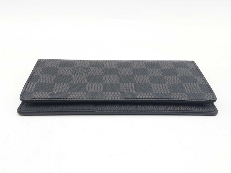 Louis Vuitton Damier Graphite Portefeuille Brazza Wallet Sd1025ocrsa