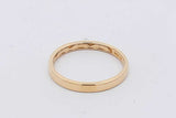 18k Yellow Gold Wedding Band 3.5 Grams Size 9.75 Eb1225lcrsa
