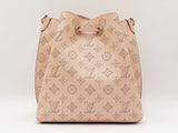Louis Vuitton Muria Bucket Bag In Monogram-perforated Mahina Leather Fw526loxzdu