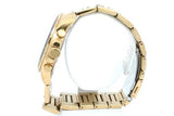 Michael Kors Gold Tone Stainless Steel Alek 44mm Quartz Chronograph Watch Eb0626crsa
