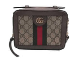 Gucci Ophidia Gg Supreme Lock Messenger Canvas Purse Kb1219wxxmia