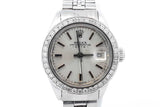 Rolex Oyster Date 26mm Stainless Steel Watch With Diamond Bezel Eb0723lsiwsa