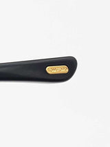 Tom Ford Gia Butterfly Sunglasses In Black Acetate With Grey Lenses Fw0726lordu