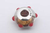 Pandora Murano Glass Charm 925 Sterling Silver 2.6 Grams Eb0425isa