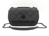 Tory Burch Willa Shoulder Bag In Matte Black Fw0925szdu
