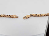 14k Yellow Gold 62.7 Grams Wheat Chain 24 In Aa0526przxsa
