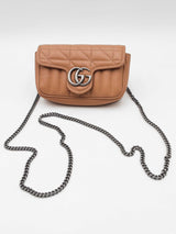 Gucci Marmont Matelasse Chevron Quilted Leather Mini Bag Eb1225prxdu