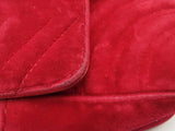 Gucci Hibiscus Red Velvet Marmont Matelasse Crossbody Eb0726oxzdu