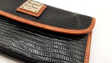 Dooney & Bourke Lizard Embossed Continental Clutch Wallet Eb1125lrdu