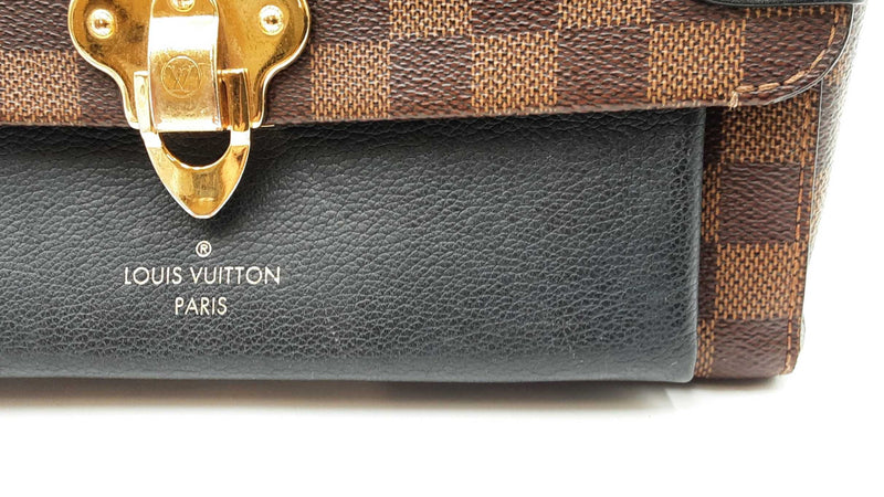 Louis Vuitton Vavin Shoulder Bag In Damier Ebene Coated Canvas Fw0725exzdu