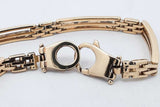 14k Yellow Gold Link Bracelet 14.2 Grams 8.25 Inch Eb0926exzsa
