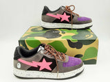 A Bathing Ape Sta #2 Colorblock Suede Sneakers Size Us 10 Men's Fw1124exsa