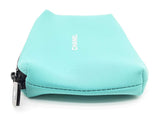 Chanel Vip Tiffany Teal Blue Neoprene Cosmetic Bag Do0225oxde