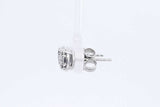 Approx. 0.32ctw Lab Grown Diamond Stud Earrings Sterling Silver 1.6g Eb1124ridu