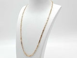 18k Yellow Gold 22.4 Grams 20 Inch Concave Chain Mk0326lrzxmia