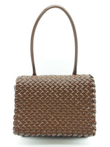 Bottega Veneta Patti Glossy Chocolate Brown Tote Bag Sd0725lzxzde