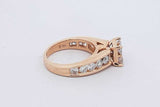 1.36cttw Diamond Ring In 14k Yellow Gold 7.3 Grams Size 6 Eb0526cxzsa