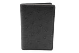 Louis Vuitton Black Ostrich Leather Pocket Organizer Eb0526rxzsa
