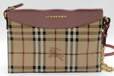 Burberry Haymarket Check Peyton Crossbody Bag Eb0826lcrsa