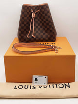 Louis Vuitton Damier Ebene Neonoé Bucket Bag Eb0226llrxsa