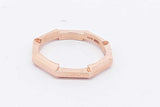 Gucci 18k Rose Gold Link To Love Mirrored Ring 3 Grams Gucci Size 11 Eb0326orxsa