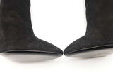 Saint Laurent Black Suede Knee High Boots Size 36 Eb0126orxsa