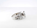 1.68 Cttw Diamond & 14k White Gold Engagement Ring 5.4g Size 4.25 Fw0826ozxzdu