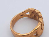 24k Yellow Gold Ring 11.2 Grams Size 7.5 Eb1124crxsa