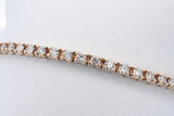 1.96cttw Diamond Tennis Bracelet In 14k Yellow Gold 12.1g 7.25 Inch Eb0526lwxzde