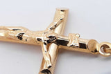 18k Yellow Gold Crucifix Pendant 2.5 Grams Eb0526oxzsa