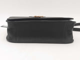 Versace Virtus Leather Black Handbag Aa0525wxzsa